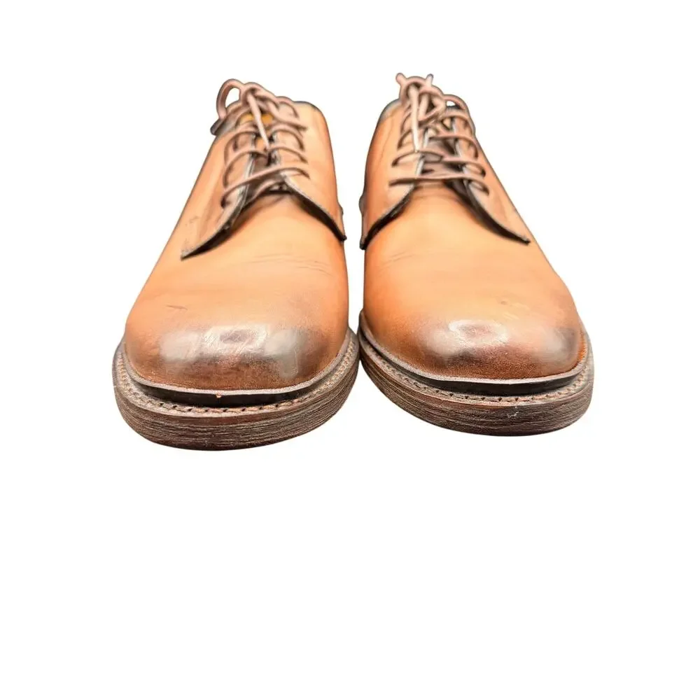 Frye Men’s Leather Oxford Shoes Brown Lace Up USA Size 10.5
